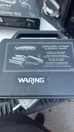 Waring cordless electric knife