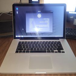2012 MacBook Pro A1286 With Linux Os READ DESC 