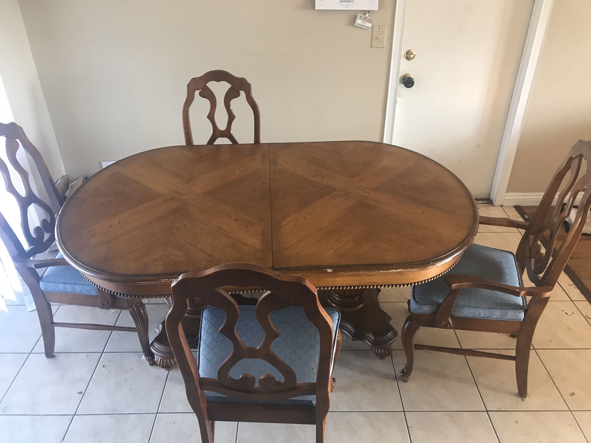 Hard Wood Table Set