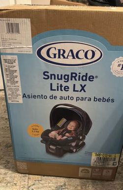 Grace SnugRide Lite LX infant at seat.