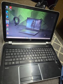 Hp pavilion 17" screen with Microsoft office pro  2024