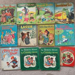 Lot Of 12 Vintage children’s books