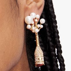 Kate Spade Cheers To That Drop Earrings NEW