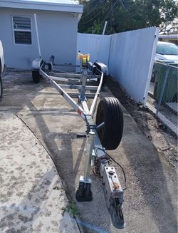 Doble Axle Galvanized Boat Trailer 22ft