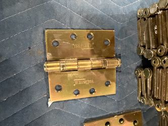 Trustile Brass Door Hinges Lot (50 piece)