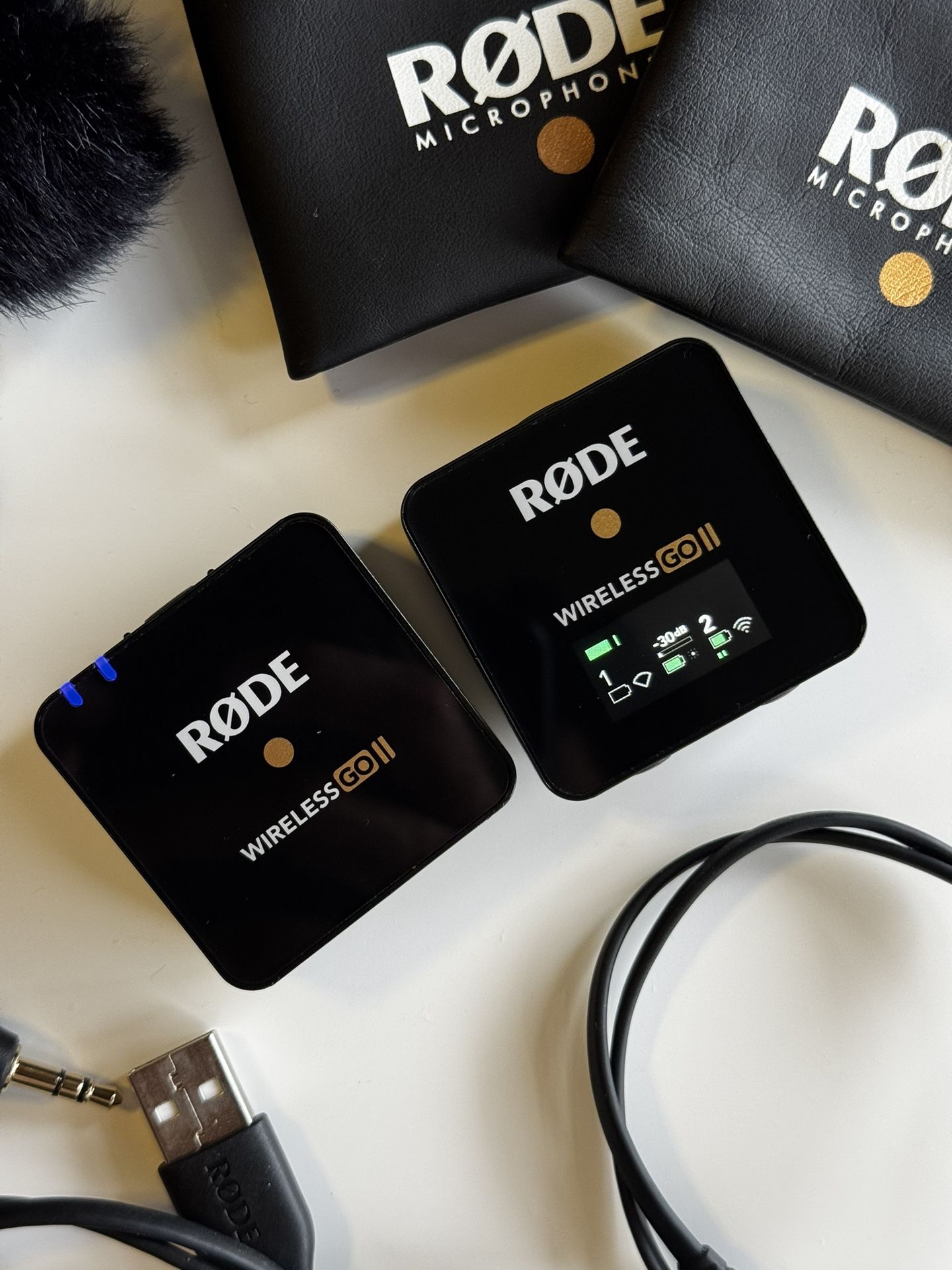 🎙️ RØDE Wireless GO II Single Channel Wireless Microphone System – Black (Used, Excellent Condition)