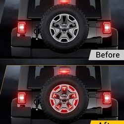 2007-2018  Jeep Wrangler Led Spare Tire Brake Light