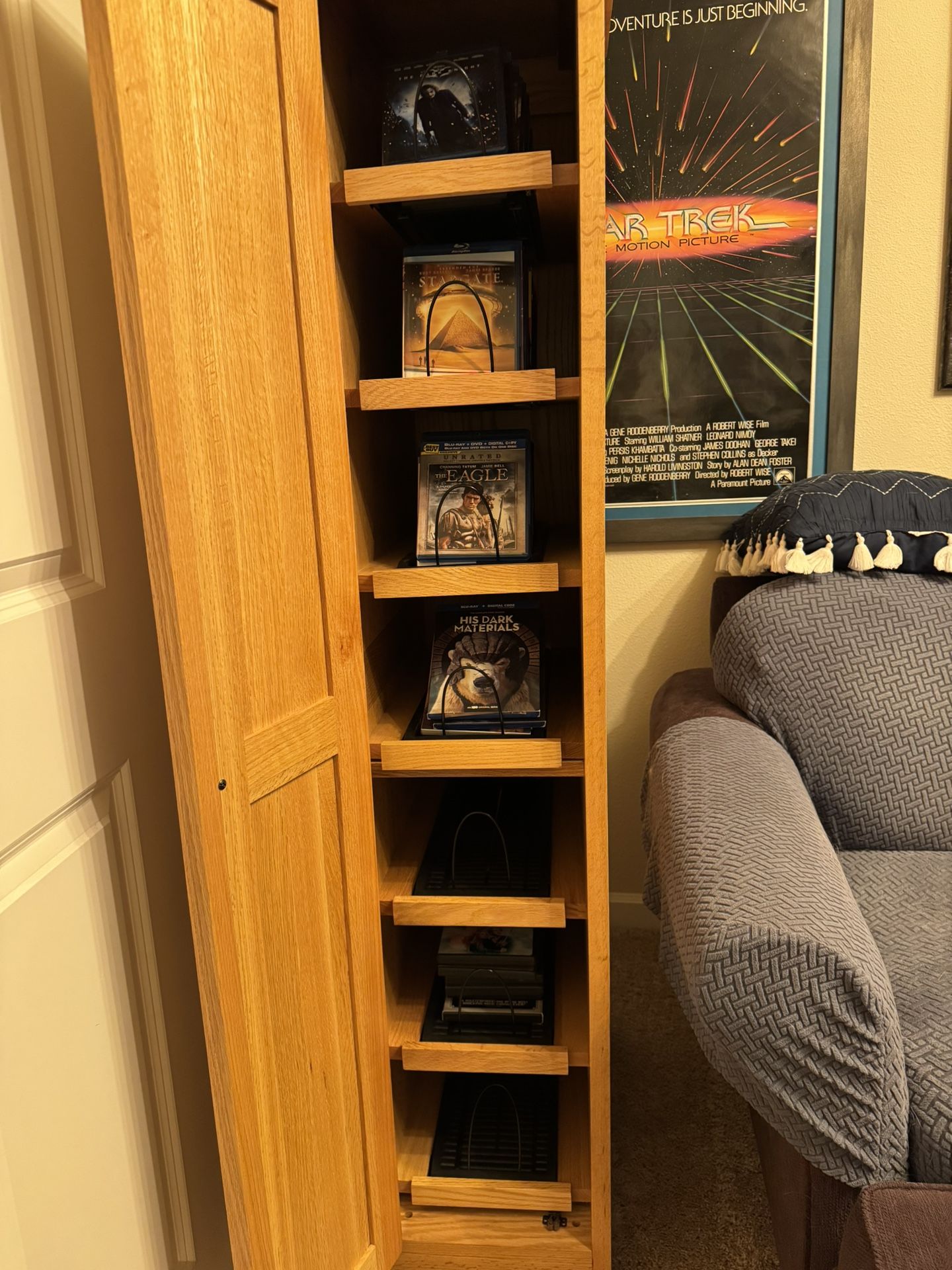 Solid Oak DVD Cabinet- OBO