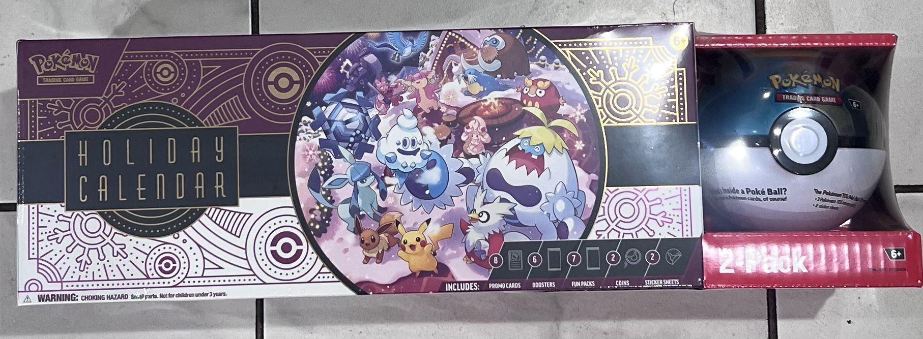 Pokemon Costco Holiday Calendar + Moonball