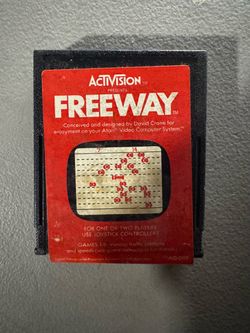 UNTESTED! Freeway Atari 2600, 1981 Game Cartridge By Activision