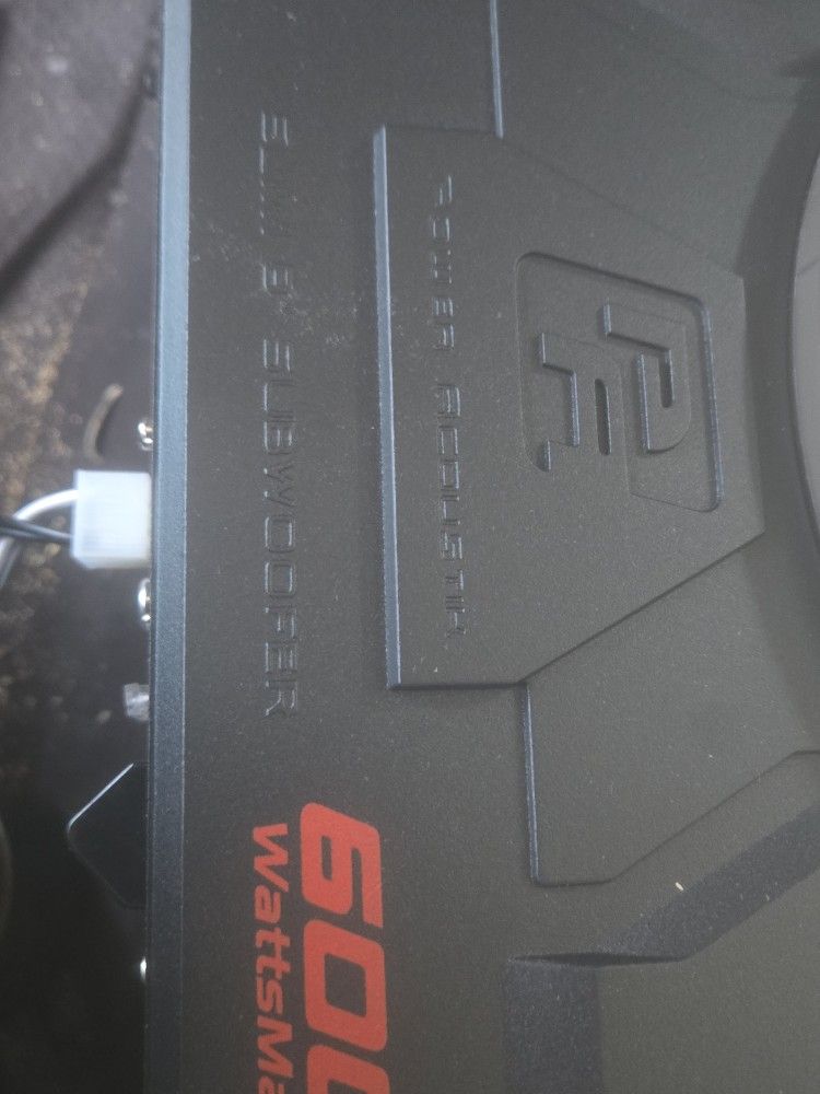 600 watt power slim under the seat subwoofer