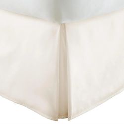 Beige Off White Ivory Twin XL Pleated Bed Skirt Dust Ruffle From Amazon