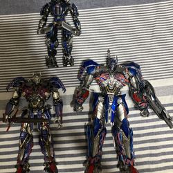 Optimus Prime, Drift  Transformers :  ~ Yolopart AMK Pro Incomplete Set And DMK cash local purchase 