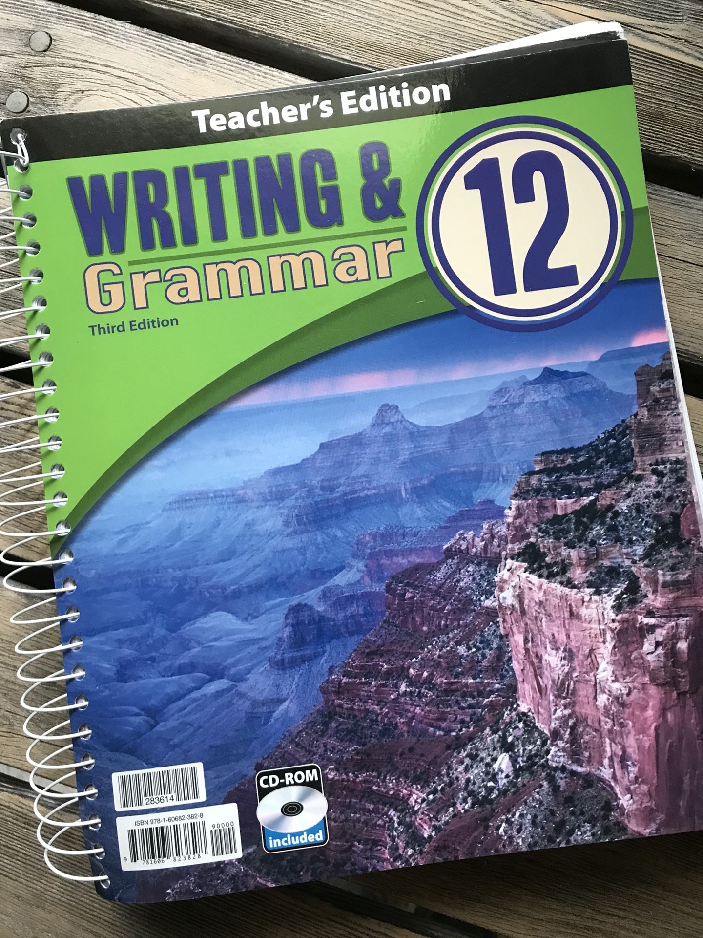 Writing & Grammar 12 Homeschool book