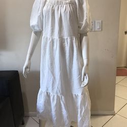 Women’s White Dress/size 10/nwt