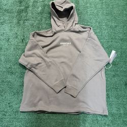 Essentials Desert Taupe Relaxed Hoodie