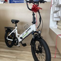 Aipas A2 Elite Long Range Ebike 28MPH Foldable Electric Bike! Christmas Financing Deal! $10 To $100 Down Payment! 
