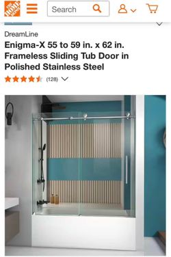 Bathtub Shower Doors - DreamLine Enigma-X