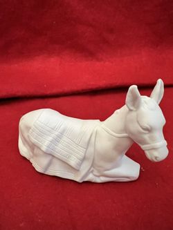 Avon Christmas Nativity Set Donkey