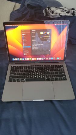 MacBook Pro 2017  space gray 8 GB ram 120 GB hard drive I5 with charger 320$ delivery available has minor scratches and dents but doesn't effect lapto