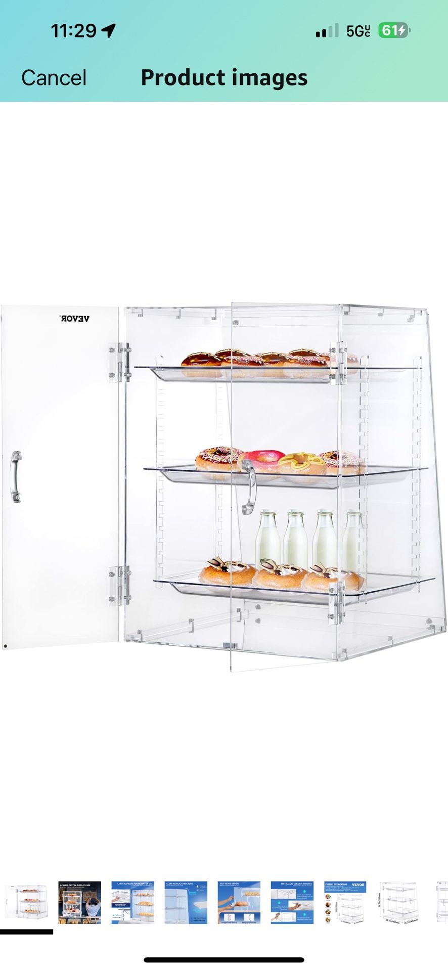 Bakery case