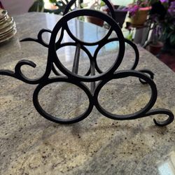 Iron Wine Rack