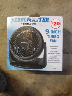 9-inch Turbo Fan