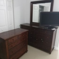 Dresser And Mirror