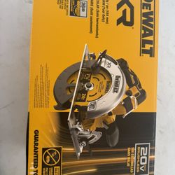 🔶 DEWALT XR 20V Circular Saw (7-1/4”) – NEW 🔶