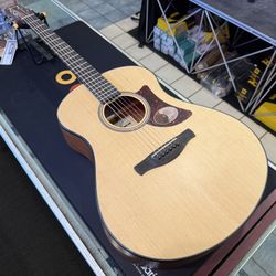 Ibanez Advanced Acoustic AAM50 Open Pore Natural Concert Acoustic Guitar NEW!