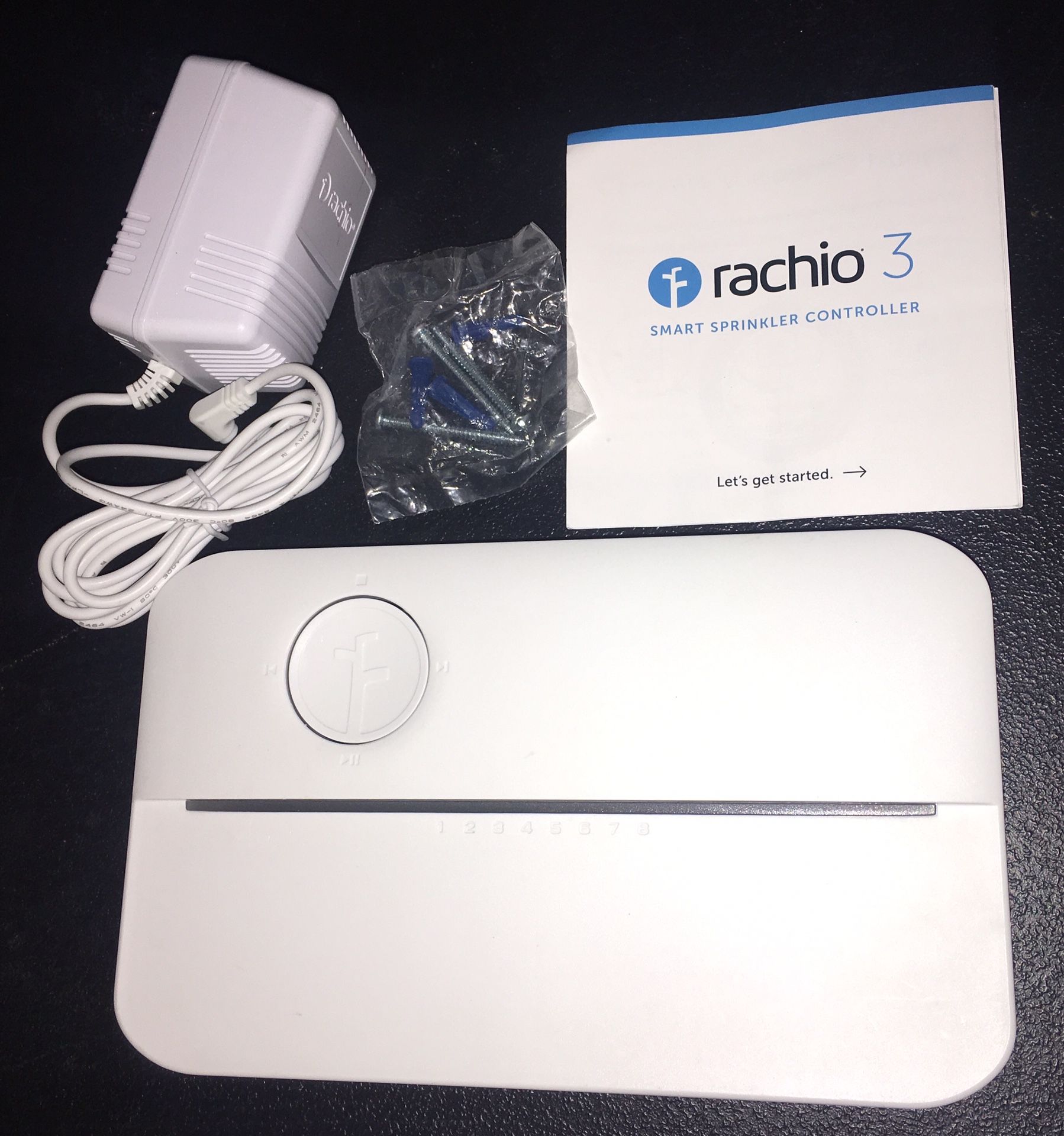 Racho 3 WiFi smart lawn sprinkler controller works with Alexa 8-zone