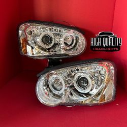Subaru Impreza  WRX  2004. 2005 headlights.