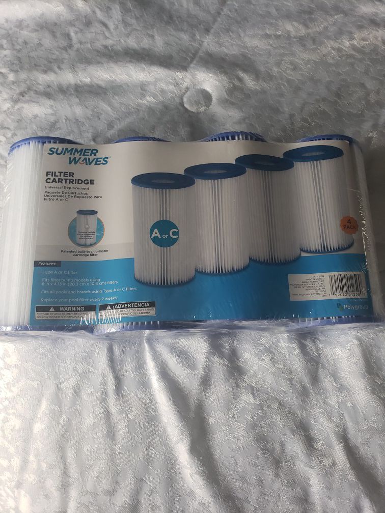 A/c filter 4 pack- new