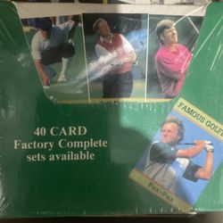 1993 Fax Pax Golf Cards