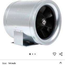 Can Fan Max Fan 14 Inch Like new & F5 Industrial Fan