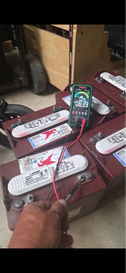 6 Trojan Golf Cart Batteries