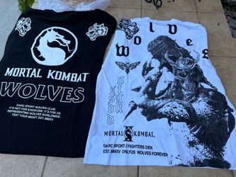 DARC SPORT MORTAL KOMBAT MEDIUM SHIRTS NEW