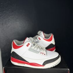 Jordan 3 Fire Red 