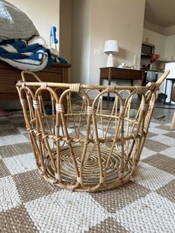 Ikea Blanket Basket