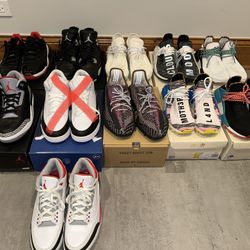 Jordan, Yeezy, Adidas 