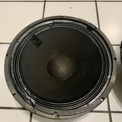 Vintage 8 ohm Professional Mid Bass Speakers 15”