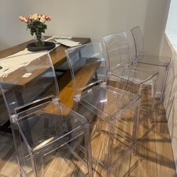For Sale: Set of 4 Countertop Chairs- $275(Set)