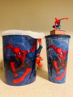 Spider-Man brand new Day Popcorn Bucket & Cup