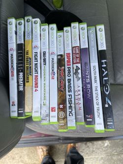 Xbox 360 Game Lot