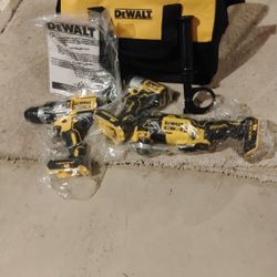 DeWalt 20v Brand New Hammer Drill, Impact Driver, Oscillating Tool