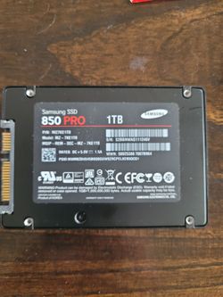 Used Samsung 850 PRO - 1TB - 2.5-Inch SATA III Internal SSD