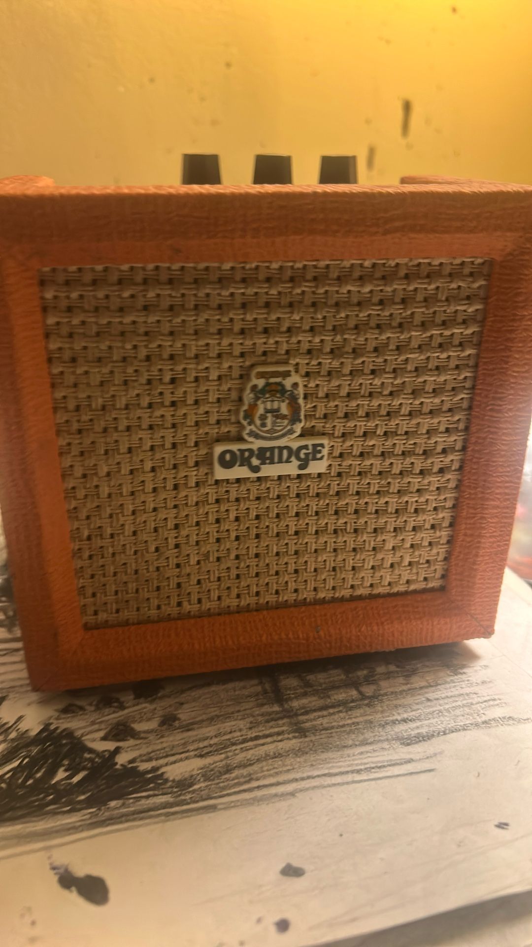 Orange Mini Amp