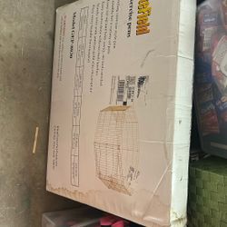Animal Exercise Pen With Two Bolt Latches