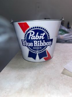 Pabst Blue Ribbon Metal Beer Bucket