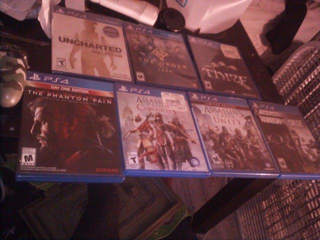 All's PS4 Games Including With Movie "Black hawk down"